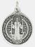   Large St. Benedict Medal 1 1/2 inch - Round     (Minimum quantity purchase is 2)