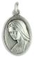  Our Lady of Medjugorje Medal - Die-Cast Italian Silver Plated 1 inch (Minimum quantity purchase is 3)