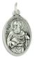  St Paul / Pray for Us - Die-Cast Italian Silver Plated 1 inch (Minimum quantity purchase is 3)