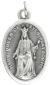    Our Lady Queen of Heaven Medal - Italian Silver OX 1 inch (Minimum quantity purchase is 3)