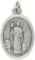 St Raymond Nonnatus Medal / PRAY FOR US - Italian Silver OX 1 inch    (Minimum quantity purchase is 3)