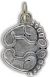  Pro Life Medal with Infant Feet - 3/4