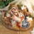 Resting Holy Family Statue - 6 x 9