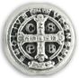 St Benedict Medal Rosary Beads (pkg 12 beads) - 6 mm Round, Made in Italy  *  (Minimum quantity purchase is 1)