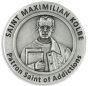  Saint Maximilian Kolbe Pocket Token - Patronage: Addiction (Minimum quantity purchase is 1)