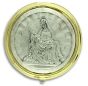 Michelangelo's Pieta Pyx / Rosary Case - 2.25", Two-Tone   (Minimum quantity purchase is 1)