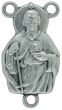 St. Jude Rosary Centerpiece -  Silver Ox, 1"  (Minimum quantity purchase is 2)