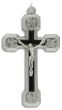  Large Stations of the Cross Crucifix - Black Inlay - Bikers Favorite  (Minimum quantity purchase is 1)