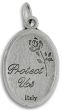  St Sebastian Protect Me / Athlete Patron Saint Medal 1 inch (Minimum quantity purchase is 2)