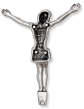   Silver Oxidized Corpus 4.5 Inch*  (Minimum quantity purchase is 1)