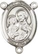 Sterling Silver St. Joseph Rosary Center