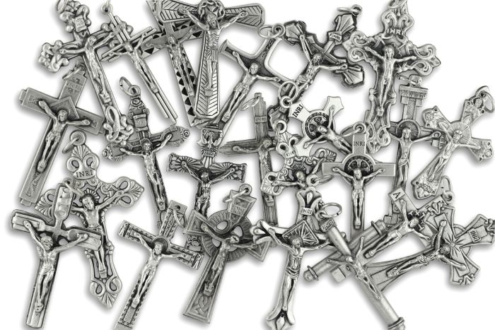 Mix and Match Rosary Crucifix Assortment     (Minimum quantity purchase is 6)