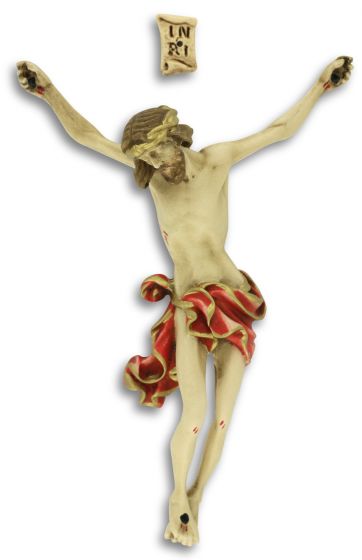  Full Color Resin Corpus - Red Garment - 4.75"  (Minimum quantity purchase is 1)   