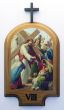   Stations of the Cross Set of 14 - Gold Leaf 15 inch - Made in Italy - Closeout Sale * (Minimum quantity purchase is 1)  