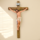 Traditional Catholic Wall Crucifix – 13.25