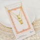 Sterling Silver Scapular – 18K Gold Plated, 26