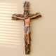 Woven Branch Wall Crucifix – 13.5