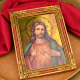 Sacred Heart of Jesus Framed Icon – 7.25