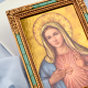Immaculate Heart of Mary Framed Icon – 7.25