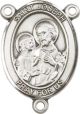 Sterling Silver St. Joseph Rosary Center