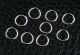  Jump Rings - 7mm x 0.7 mm Thick - 100 pcs *   (Minimum quantity purchase is 2)