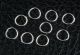  Jump Rings 3 mm Diameter -.6mm Thick, Pkg. 500  (Minimum quantity purchase is 1)
