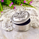 Three Roses Round Rosary Box – 2.4