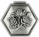  Metal Rosary Box with Floral Relief   (Minimum quantity purchase is 1)  