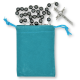 Robin's Egg Blue Velvet Rosary Pouch – 3