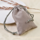 Gray Velvet Rosary Pouch – 3
