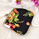 Black Floral Rosary Case - 3.5 x 3