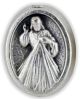  Our Lady of Medjugorje / Divine Mercy Metal Rosary Beads -12 pc.   (Minimum quantity purchase is 1)