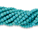 Turquoise Blue Magnesite Beads, 6mm - Pkg 60   (Minimum quantity purchase is 1)