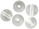 Clear Glass Beads, 8 mm round - 60 beads    (Minimum quantity purchase is 1)