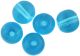   Aqua Glass Beads, 8 mm round -60 beads    (Minimum quantity purchase is 1)