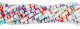 Multicolor Polymer Clay Beads for Bracelet Making - 4 mm, 16