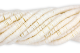 White Polymer Clay Beads for Bracelet Making - 6 mm, 16