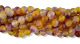 Dyed Jade Beads in Purple, Yellow and Cream, 8mm - Pkg 60    (Minimum quantity purchase is 1)