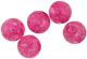    Crackle Beads - Fuchsia - 8mm (Packs of 60; Plastic)    (Minimum quantity purchase is 1)