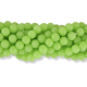 Green Apple Glass Beads - 8mm, Pkg of 60  * (Minimum quantity purchase is 3)