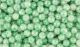 Czech Republic Glass Dappled  Beads, Mint Green / White - 6mm, Pkg of 60     (Minimum quantity purchase is 1)