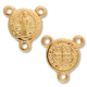 St Benedict Medal Mini Rosary Center - 1/2