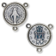 Miraculous Medal Rosary Centerpiece (Latin) - 5/8