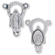 Miraculous Medal Silhouette Rosary Centerpiece – 3/4