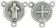 St Benedict Medal Rosary Centerpiece - 3/4