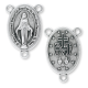 Miraculous Medal Rosary Centerpiece (English) – 1