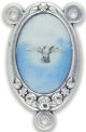   Holy Spirit Color Image Center Piece in Blue - 1 inch     (Minimum quantity purchase is 2)