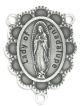 Scalloped Edge Our Lady Of Guadalupe Image Center Piece   (Minimum quantity purchase is 1)