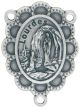  Scalloped Edge Our Lady Of Lourdes Image Center Piece     (Minimum quantity purchase is 2)