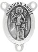 Guardian Angel Oval Centerpiece - Silver Ox, 1-1/16